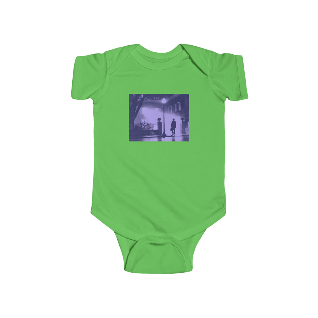 The Exorcist - Classic Movie Poster Purple - Infant Fine Jersey Bodysuit