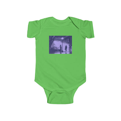 The Exorcist - Classic Movie Poster Purple - Infant Fine Jersey Bodysuit