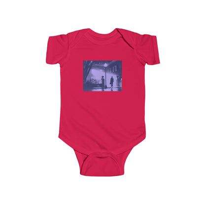 The Exorcist - Classic Movie Poster Purple - Infant Fine Jersey Bodysuit