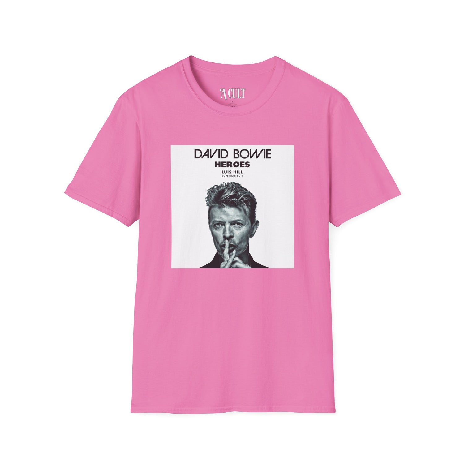 David Bowie - Heroes - Unisex Soft-Style T-Shirt