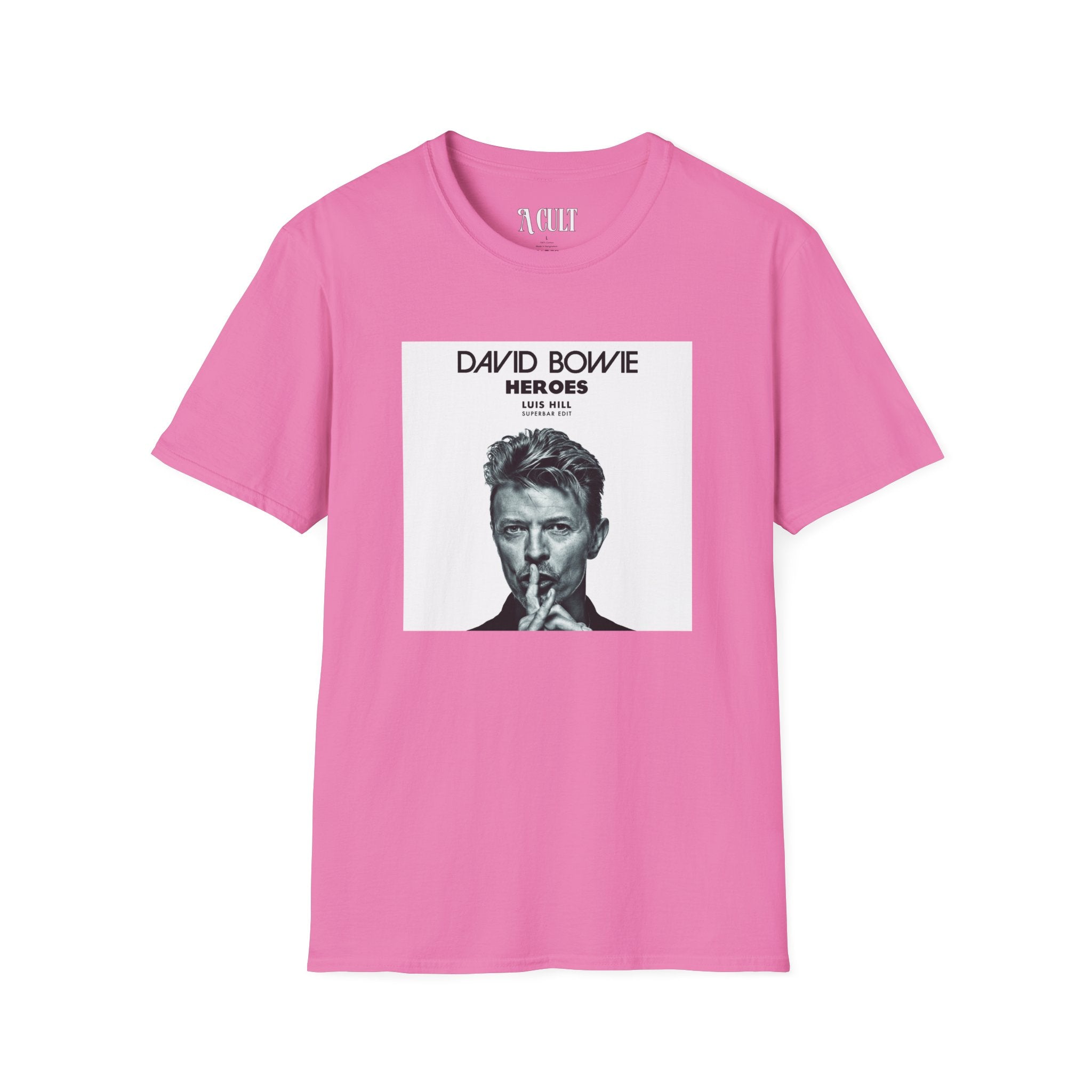 David Bowie - Heroes - Unisex Soft-Style T-Shirt
