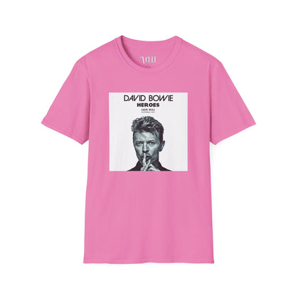 David Bowie - Heroes - Unisex Soft-Style T-Shirt