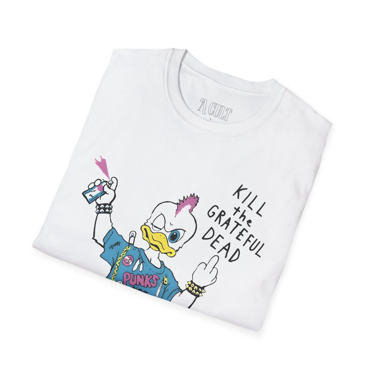 What They Wore - Kurt Cobain - Kill The Grateful Dead - Unisex Soft-Style T-Shirt