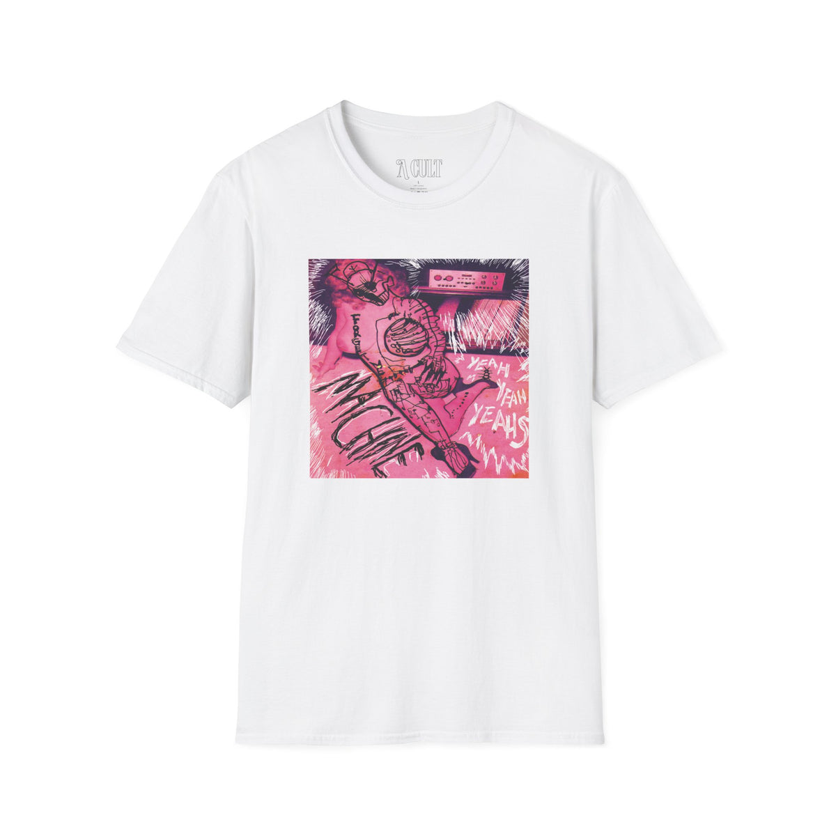 Yeah Yeah Yeahs - Machine - Unisex Soft-Style T-Shirt