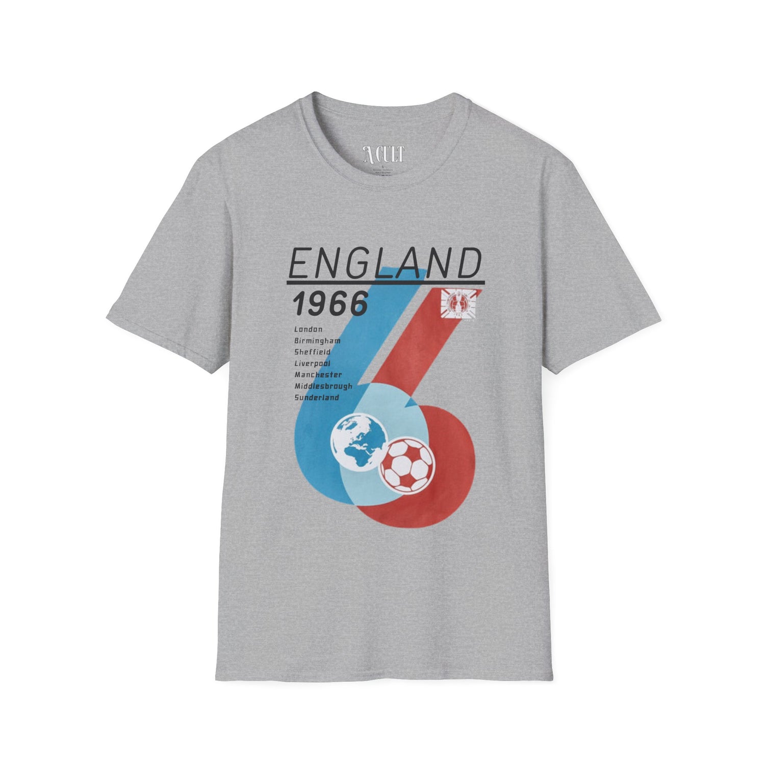 World Cup - England 1966 - Stadiums - Unisex Soft-Style T-Shirt