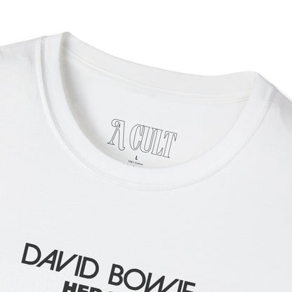 David Bowie - Heroes - Unisex Soft-Style T-Shirt