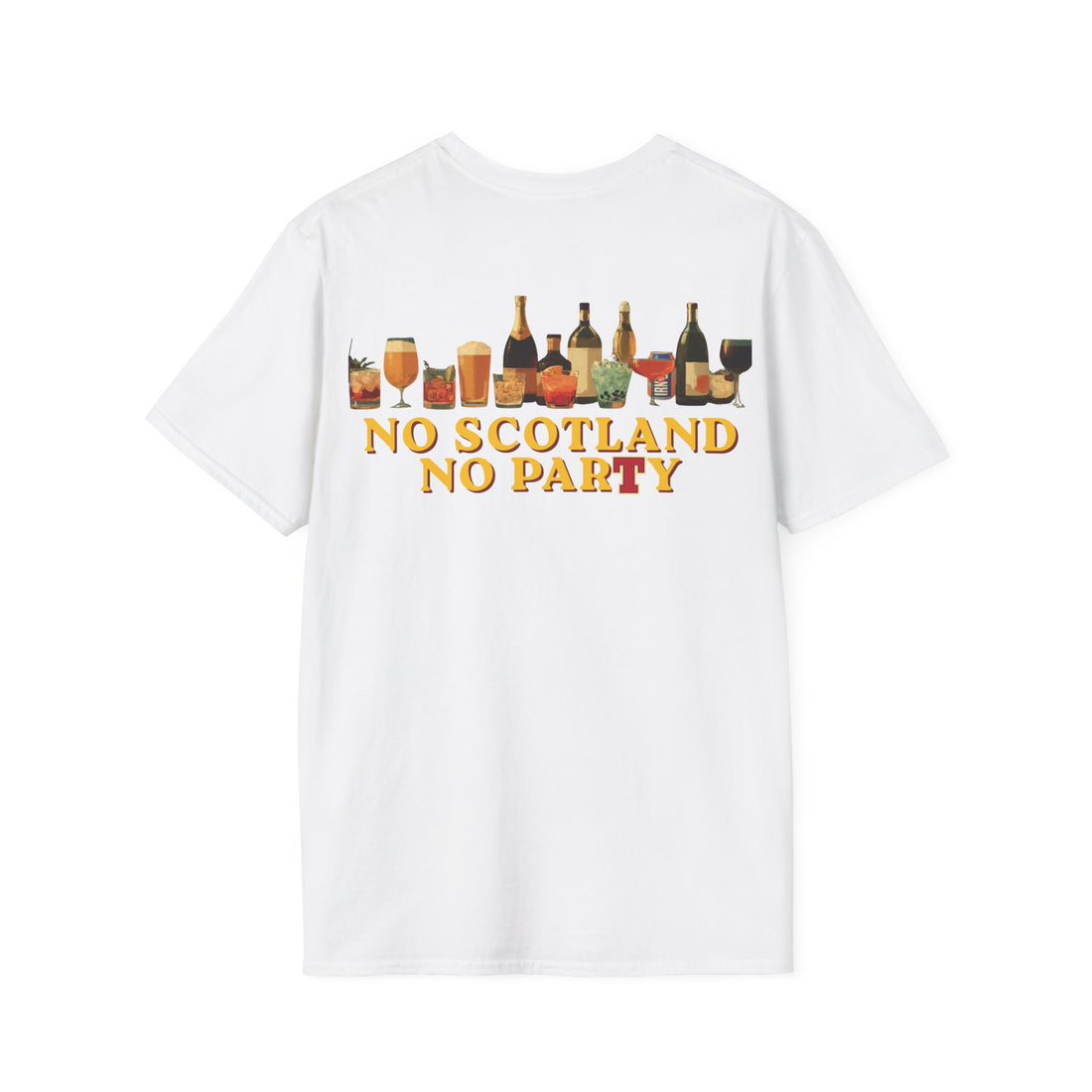 World Cup - Scotland - No Scotland, No Party - Unisex Soft-Style T-Shirt