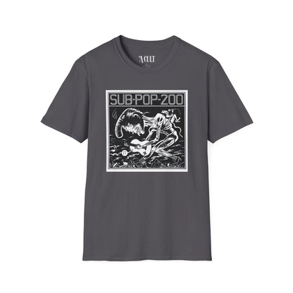 What They Wore - Kurt Cobain - Sub Pop 200 - Unisex Soft-Style T-Shirt