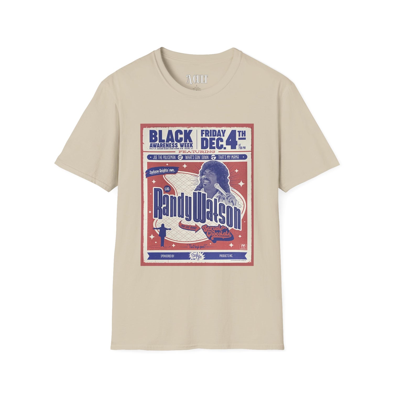 Coming To America - Randy Watson Concert - Unisex Soft-Style T-Shirt