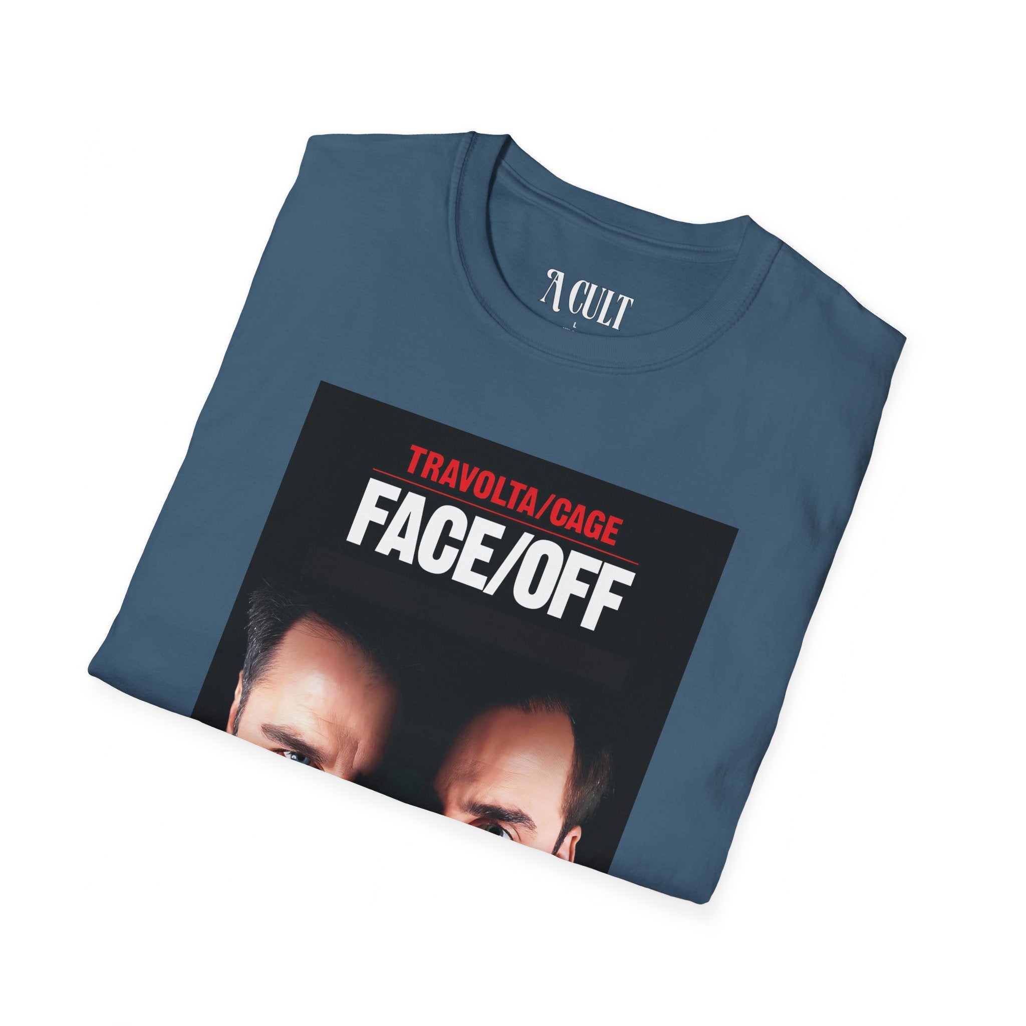 Face/Off - Movie Poster - Unisex Soft-Style T-Shirt