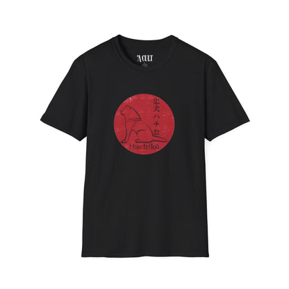 Hachiko - Loyal Dog  - Unisex Soft-Style T-Shirt