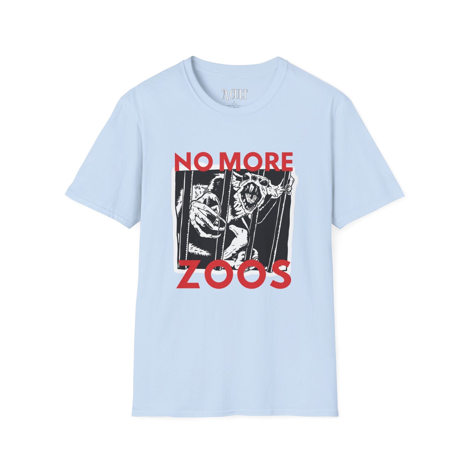 Braindead - No More Zoos - Unisex Soft-Style T-Shirt