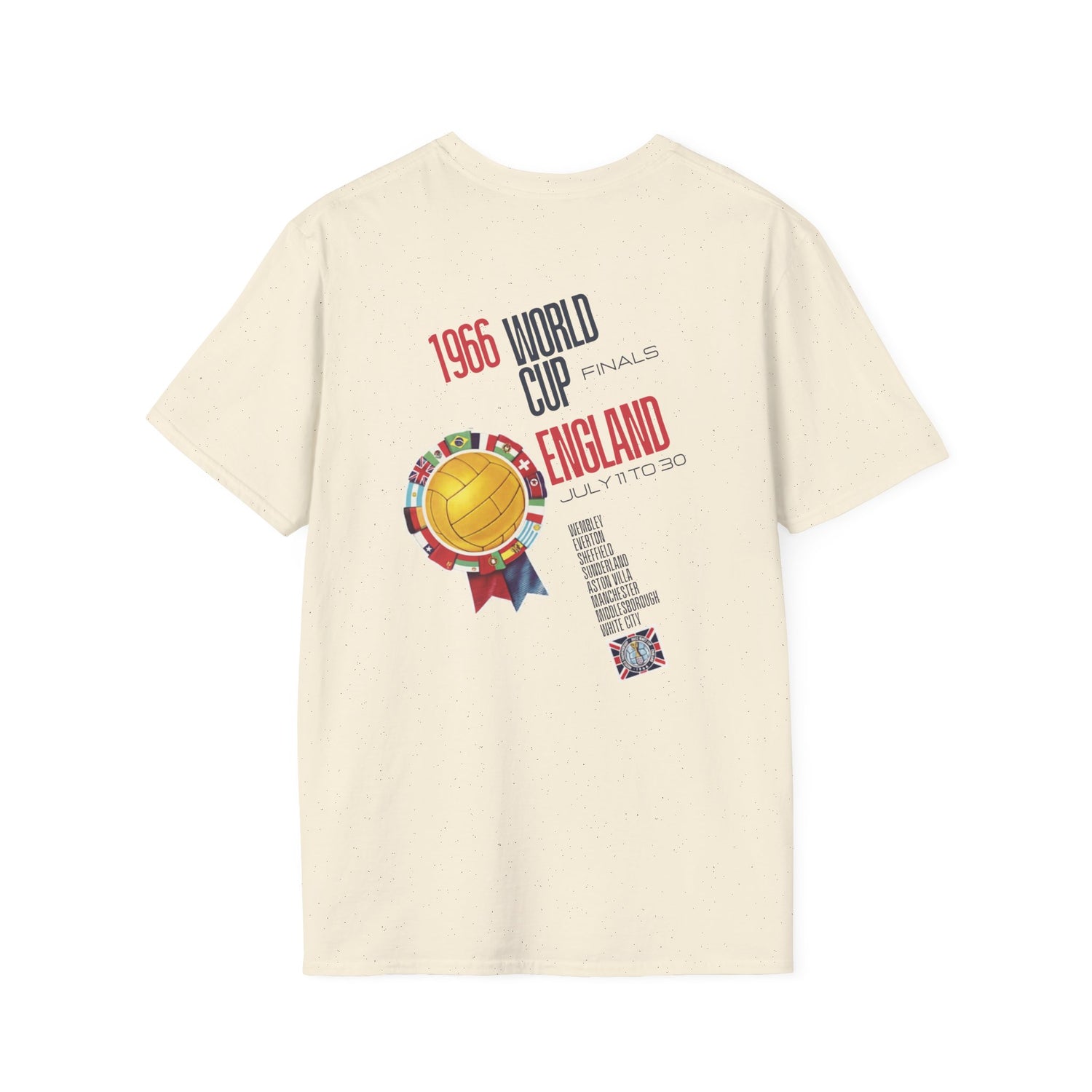 World Cup - England 1966 - Willie - Unisex Soft-Style T-Shirt