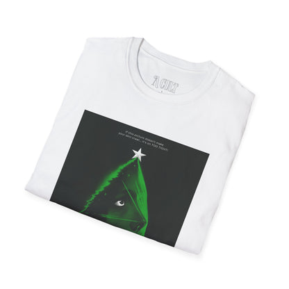Black Christmas - Tree - Unisex Soft-Style T-Shirt