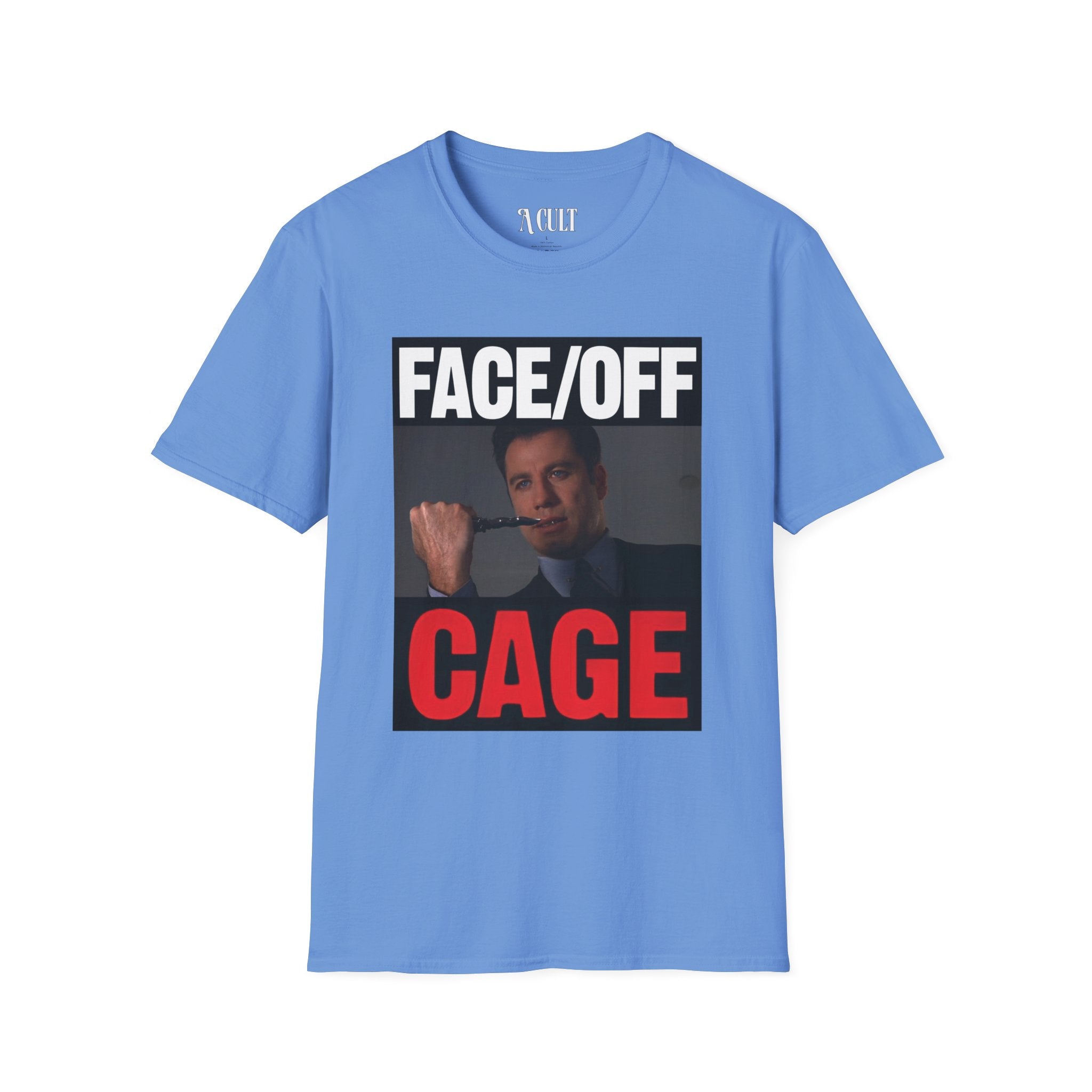 Face/Off - Cage - Unisex Soft-Style T-Shirt