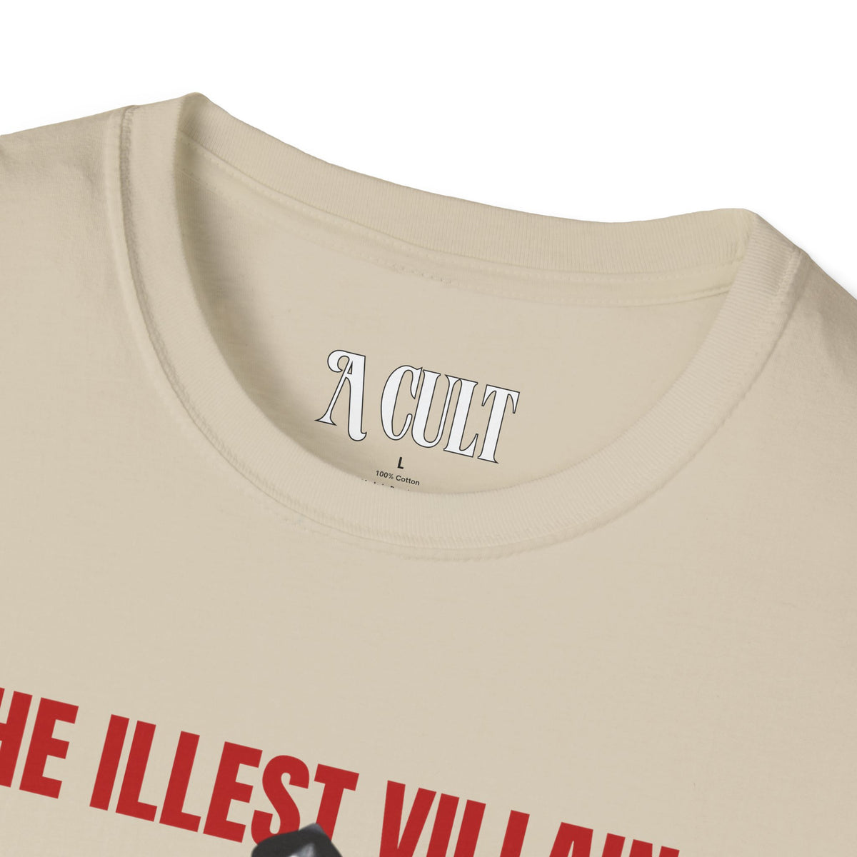 MF Doom - Illest Villain  - Unisex Soft-Style T-Shirt