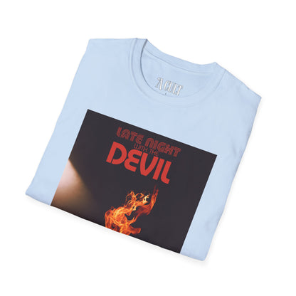 Late Night with the Devil - Fire - Unisex Soft-Style T-Shirt