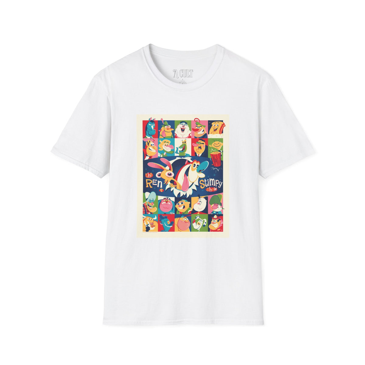 Ren And Stimpy - The Show  - Unisex Soft-Style T-Shirt