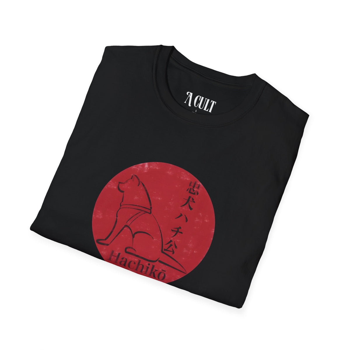 Hachiko - Loyal Dog  - Unisex Soft-Style T-Shirt