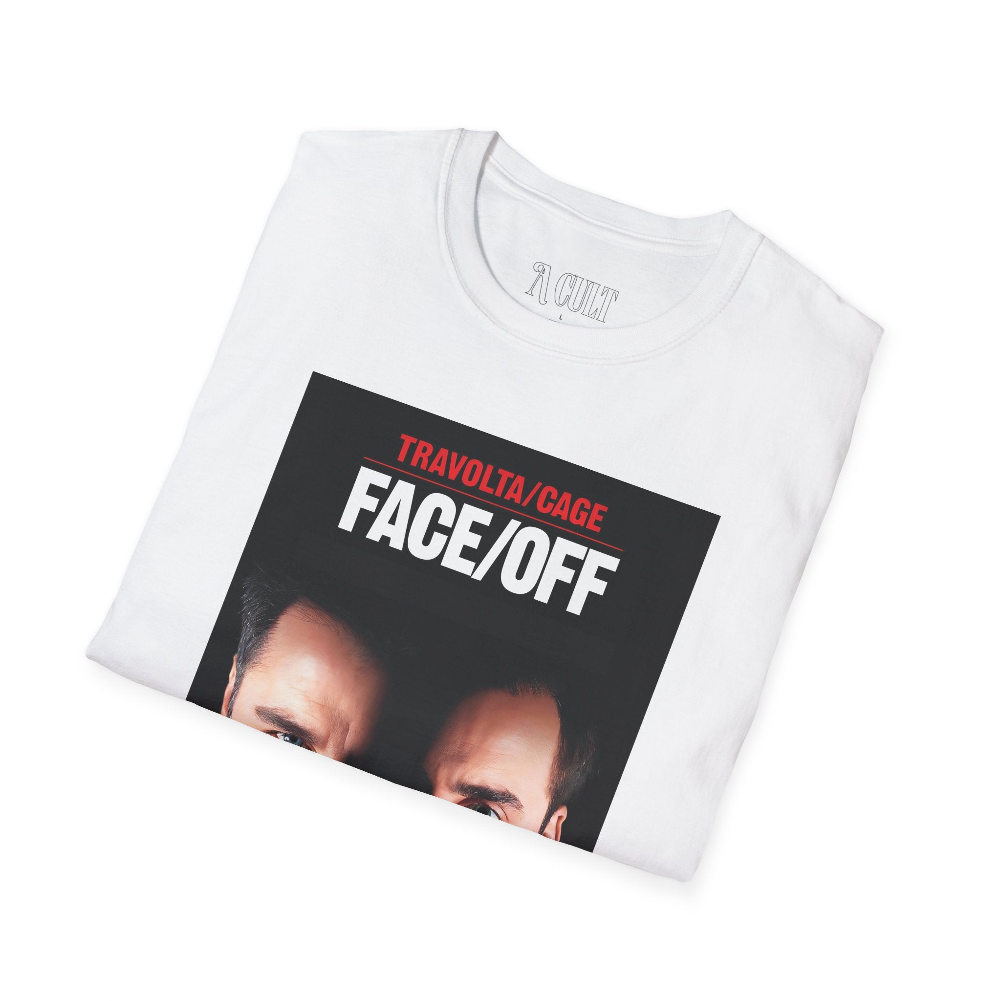 Face/Off - Movie Poster - Unisex Soft-Style T-Shirt