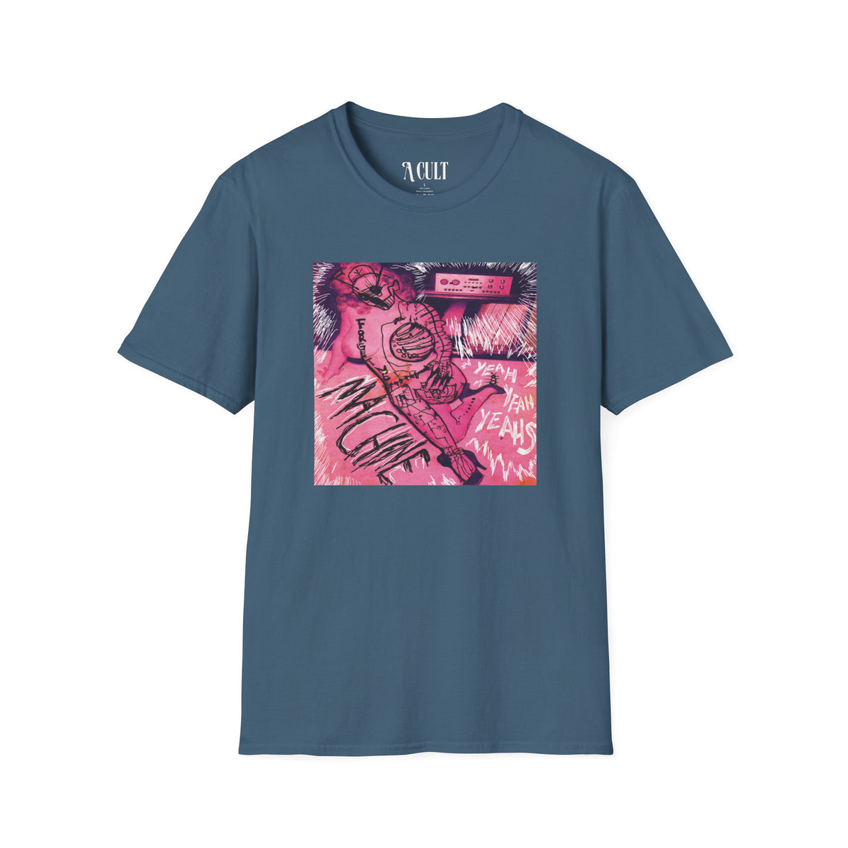 Yeah Yeah Yeahs - Machine - Unisex Soft-Style T-Shirt