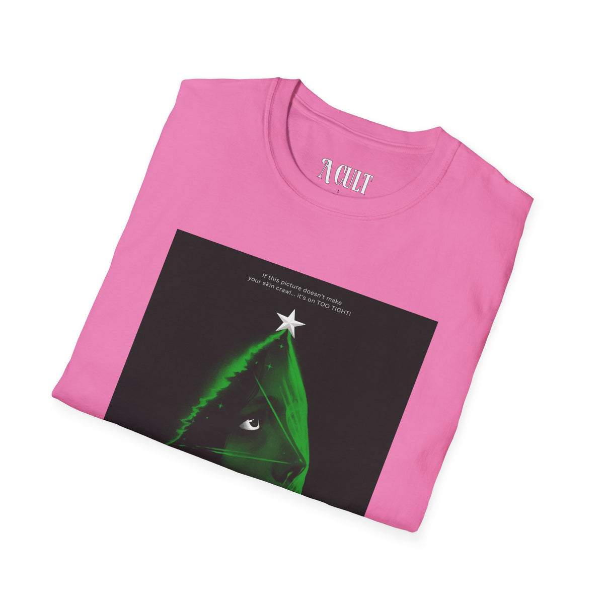 Black Christmas - Tree - Unisex Soft-Style T-Shirt
