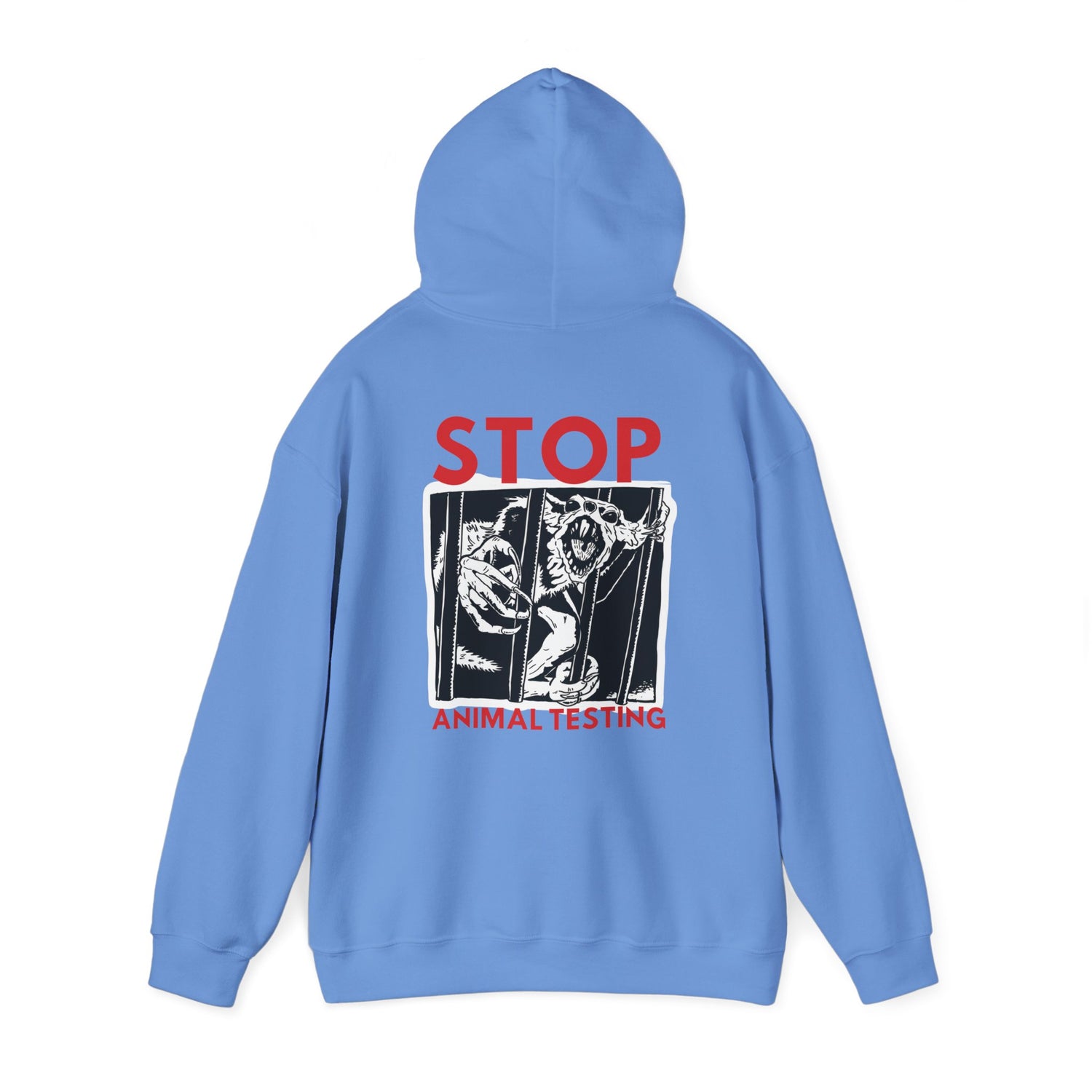 Braindead - Stop Animal Testing - Unisex Heavy Blend™ Hooded Sweatshirt