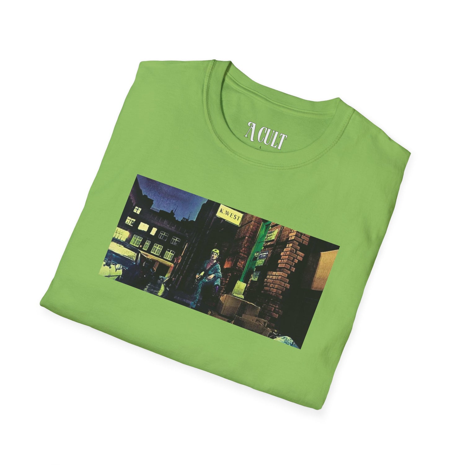 David Bowie - K.West - Unisex Soft-Style T-Shirt