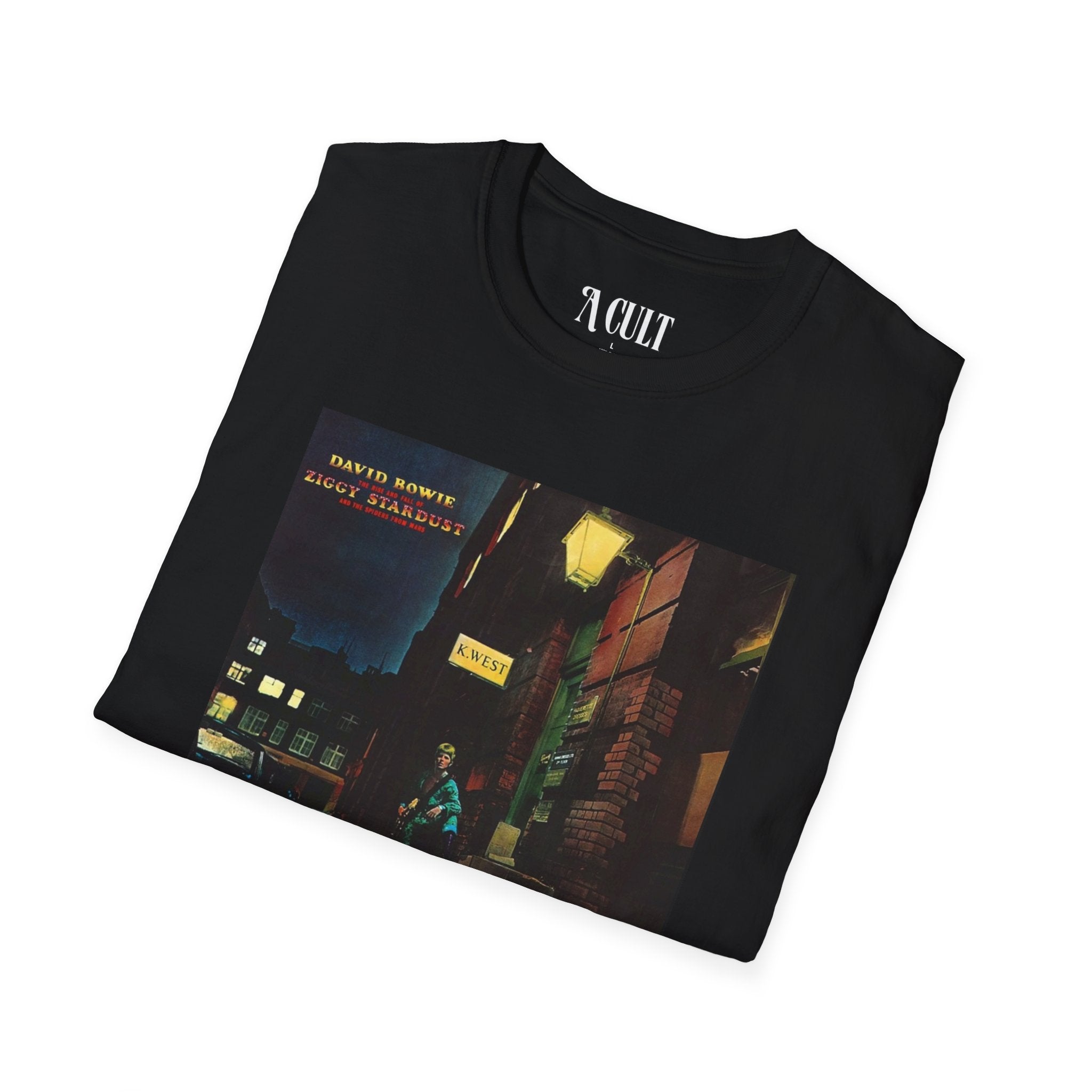 David Bowie - Ziggy - Unisex Soft-Style T-Shirt