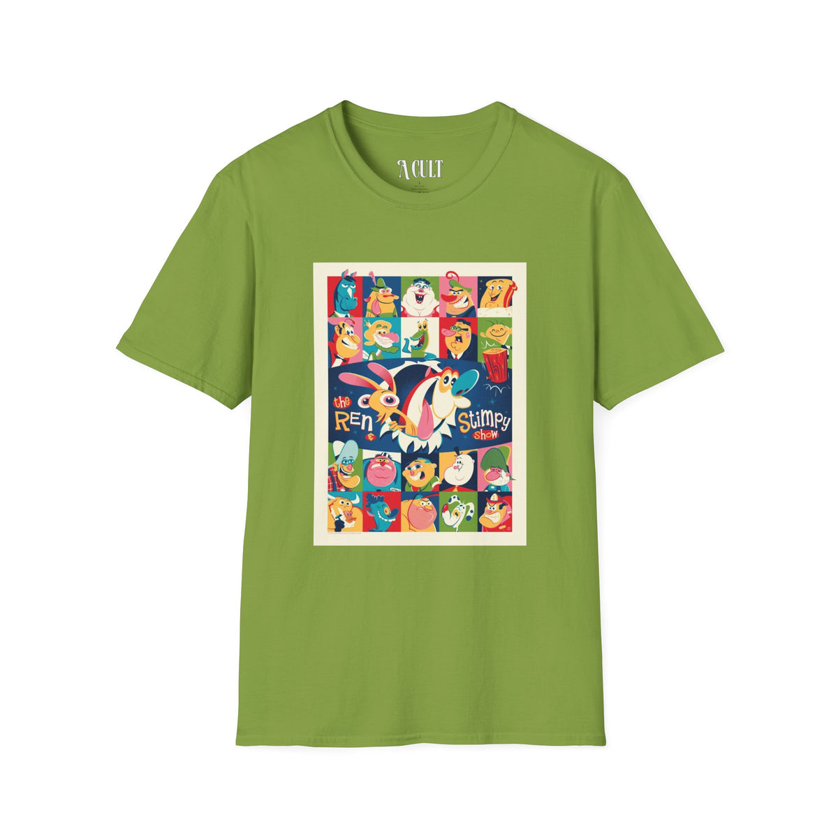 Ren And Stimpy - The Show  - Unisex Soft-Style T-Shirt