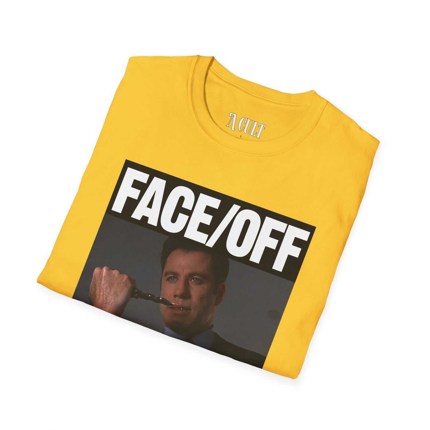 Face/Off - Cage - Unisex Soft-Style T-Shirt