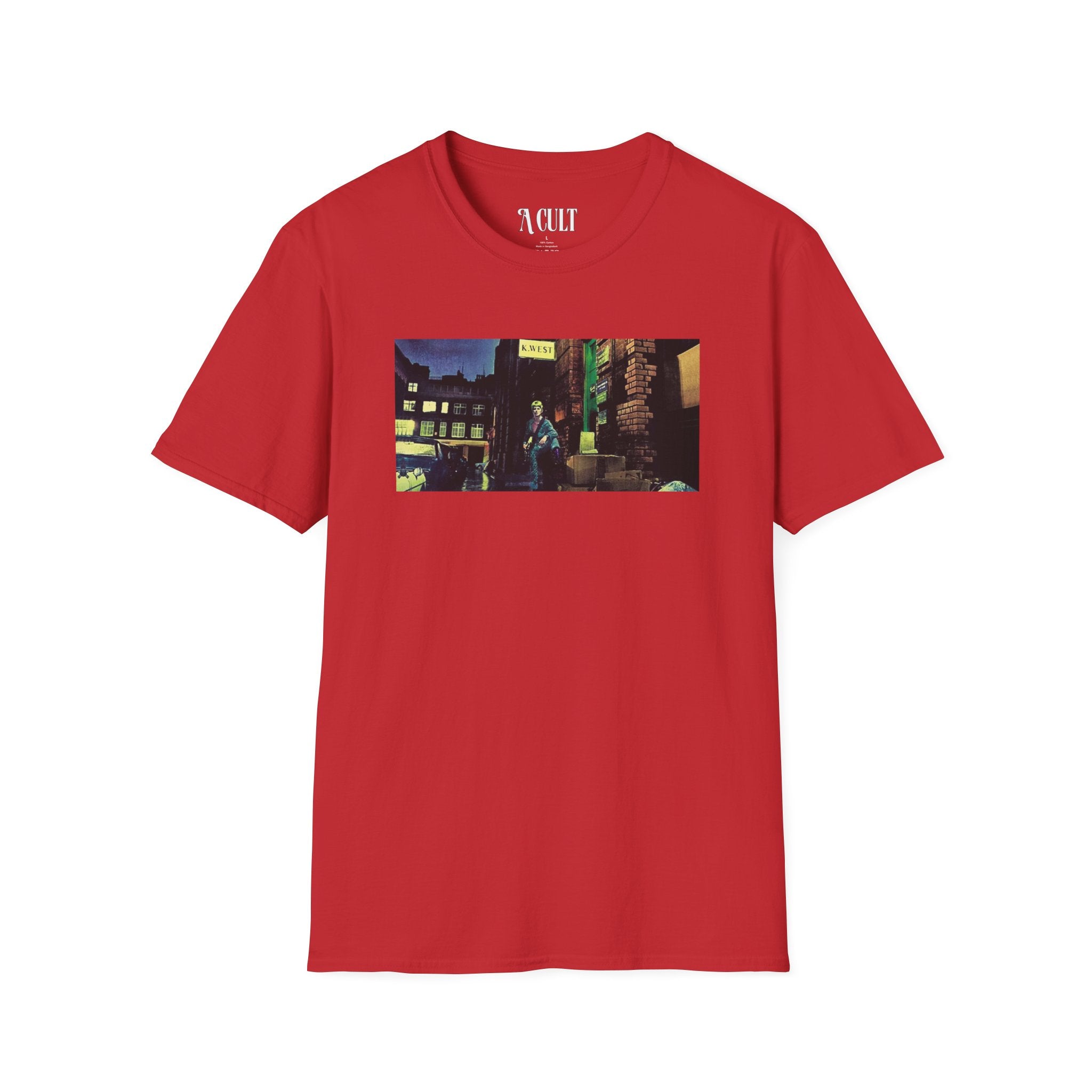 David Bowie - K.West - Unisex Soft-Style T-Shirt