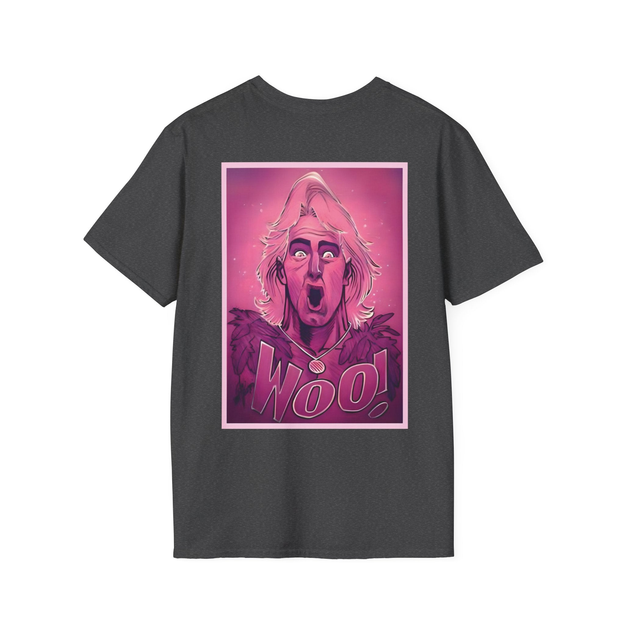 Ric Flair - Woo! Pink - Unisex Soft-Style T-Shirt