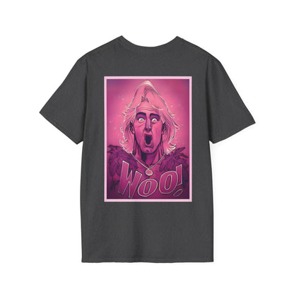 Ric Flair - Woo! Pink - Unisex Soft-Style T-Shirt