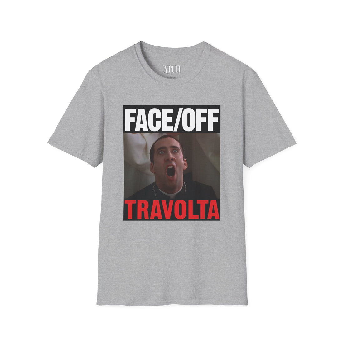 Face/Off - Travolta - Unisex Soft-Style T-Shirt