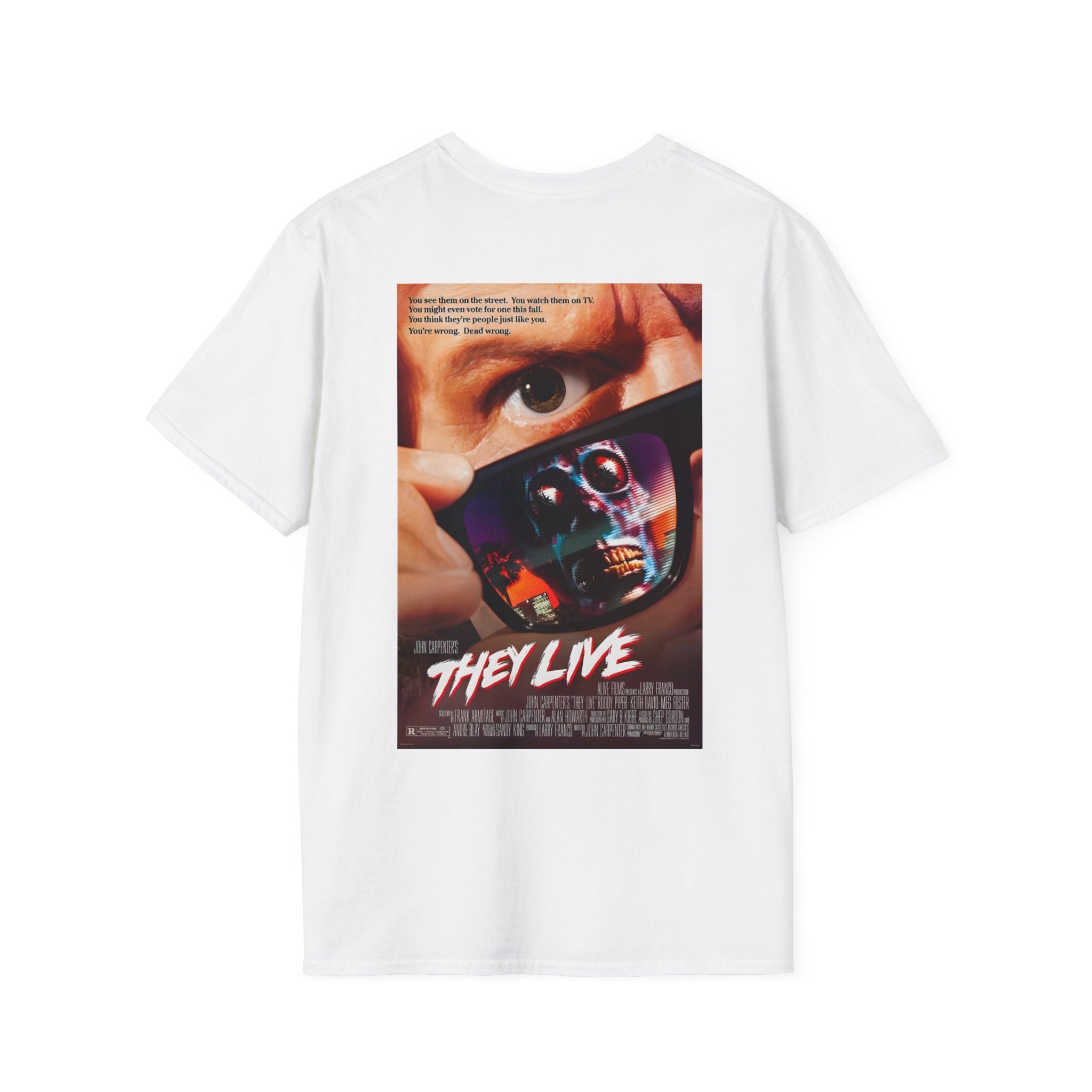 They Live - Colour TV - Unisex Soft-Style T-Shirt