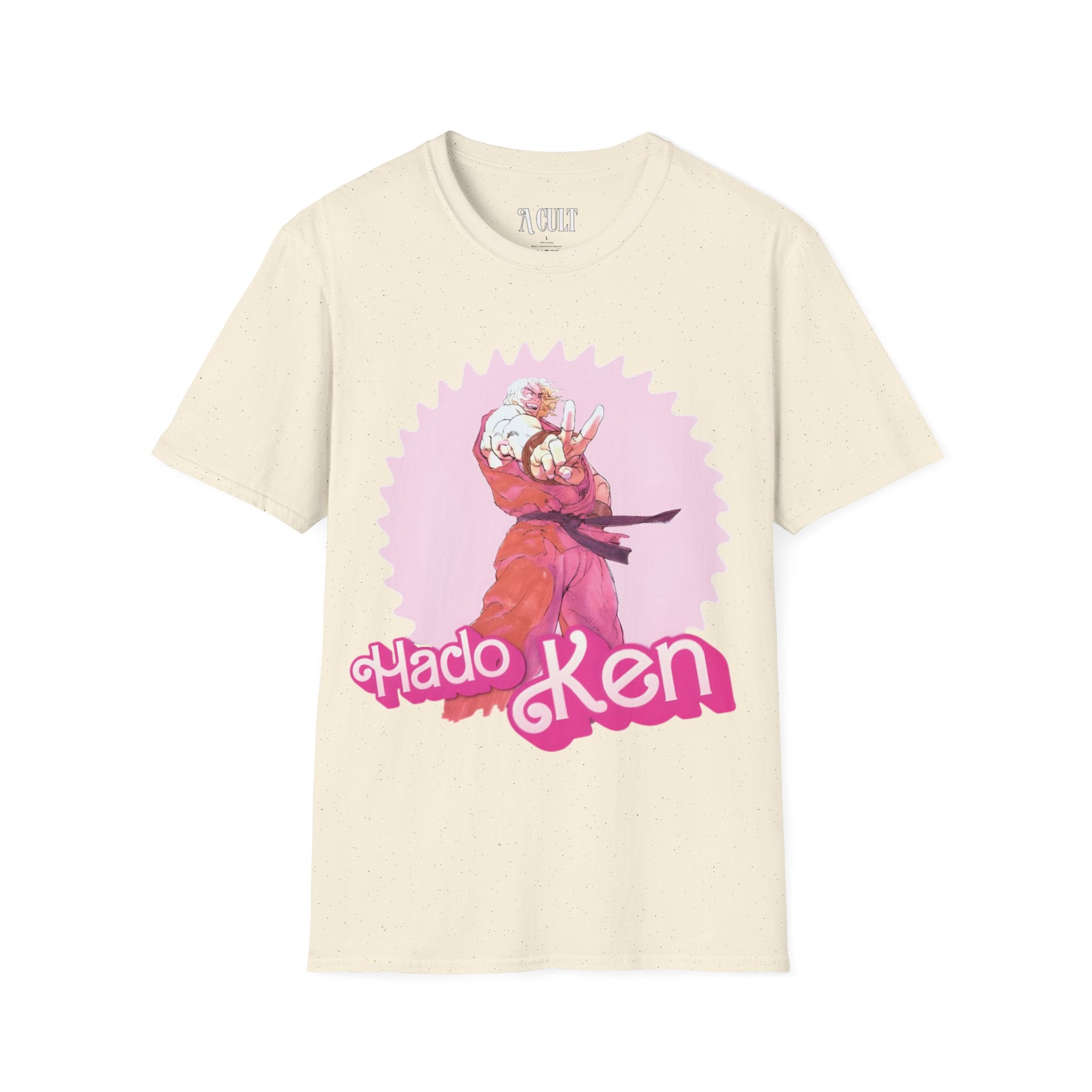 Barbie - Ken Hadoken Peace - Unisex Soft-Style T-Shirt