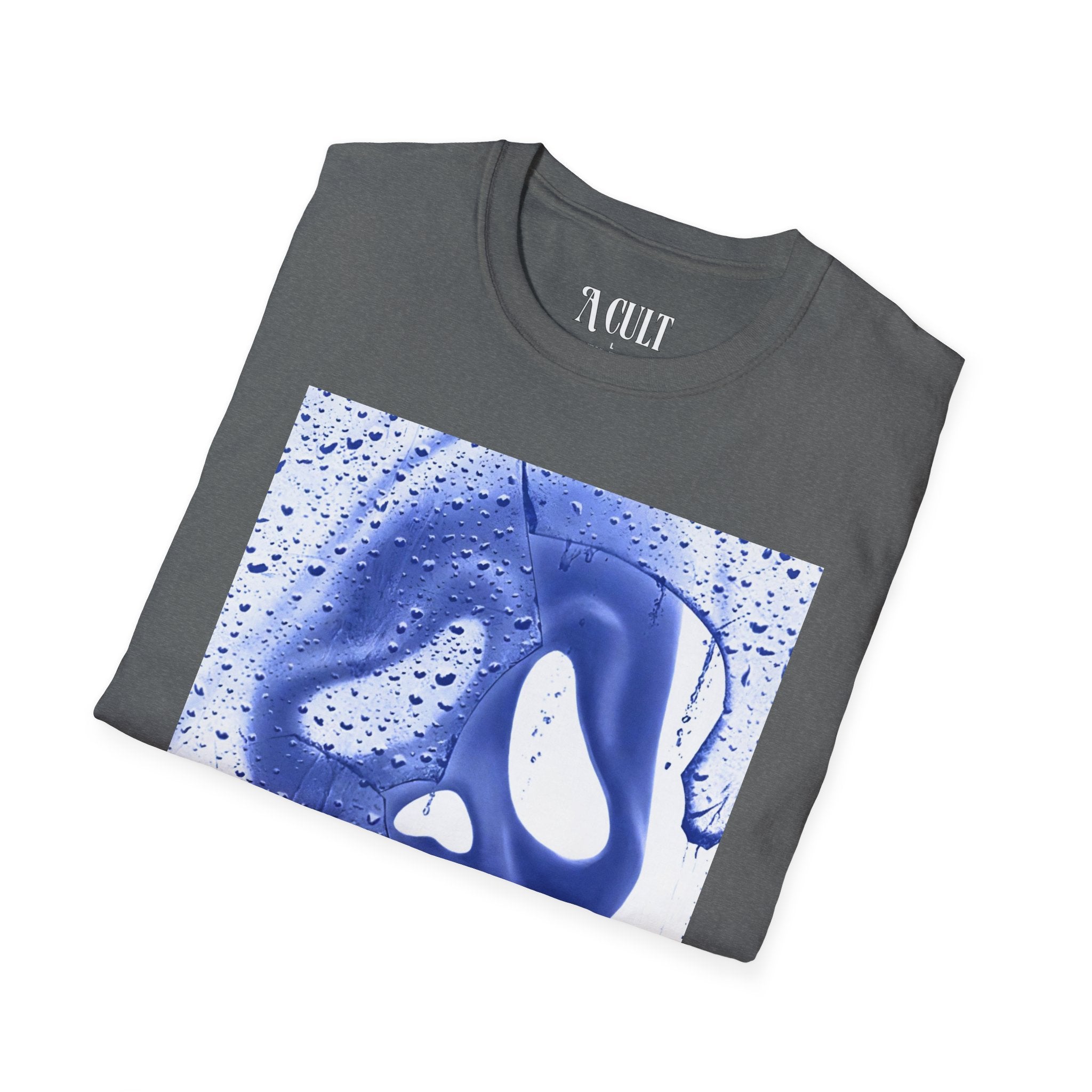 Scream Face Inverted - Unisex Soft-Style T-Shirt