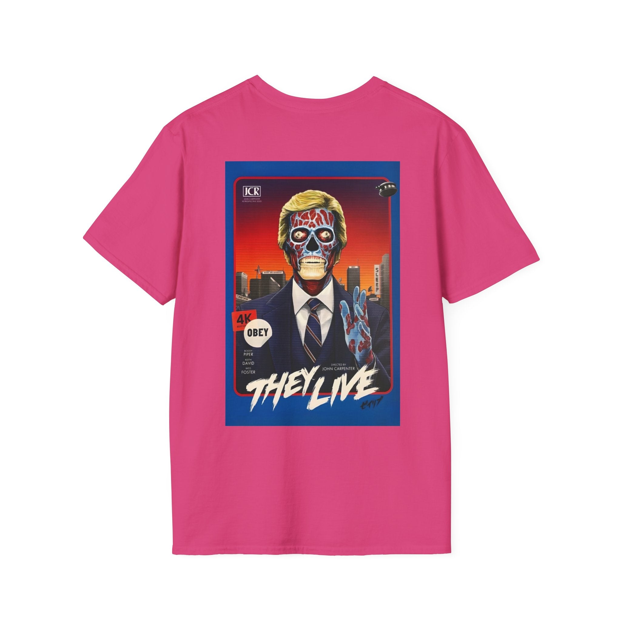 They Live - Obey TV - Unisex Soft-Style T-Shirt