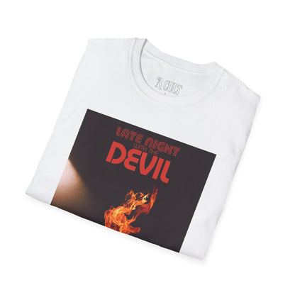Late Night with the Devil - Fire - Unisex Soft-Style T-Shirt