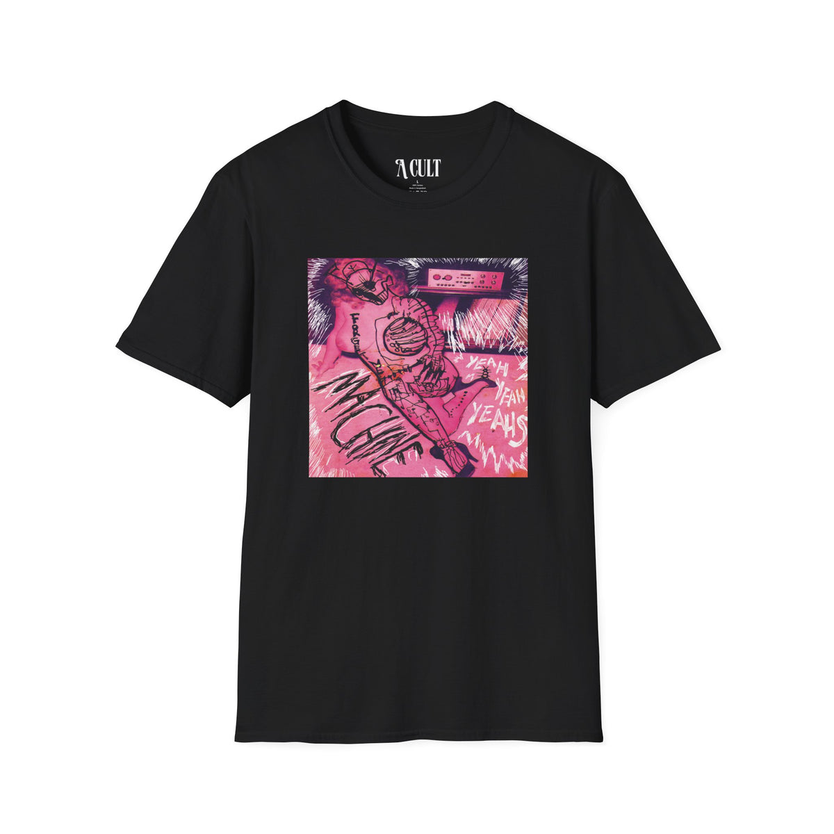 Yeah Yeah Yeahs - Machine - Unisex Soft-Style T-Shirt