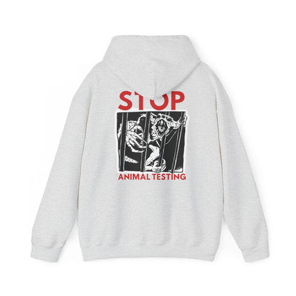 Braindead - Stop Animal Testing - Unisex Heavy Blend™ Hooded Sweatshirt