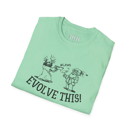 Paul Rudd &amp; Kristen Wiig - Evolve This - Unisex Soft-Style T-Shirt