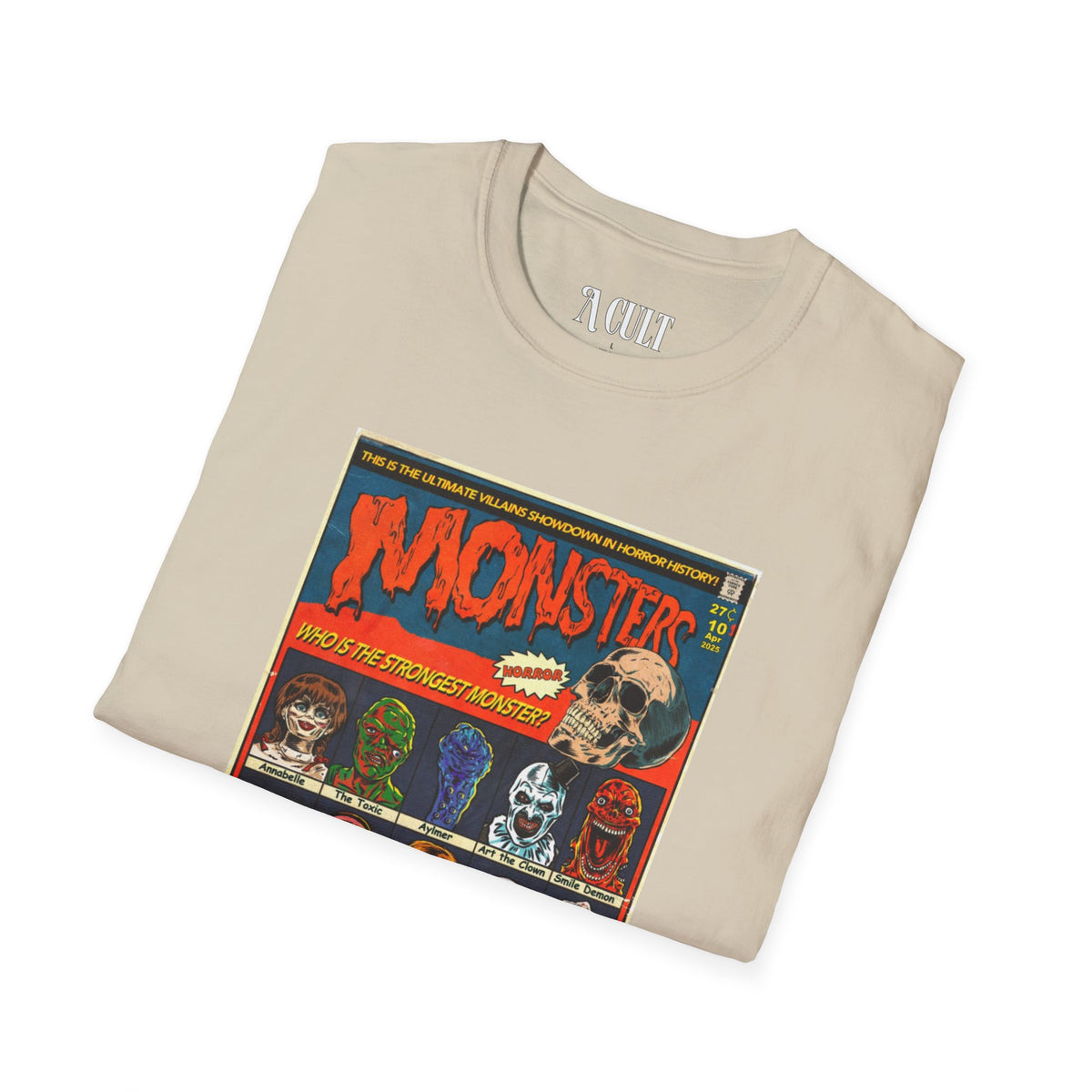 Monsters - Ultimate Villains - Unisex Soft-Style T-Shirt
