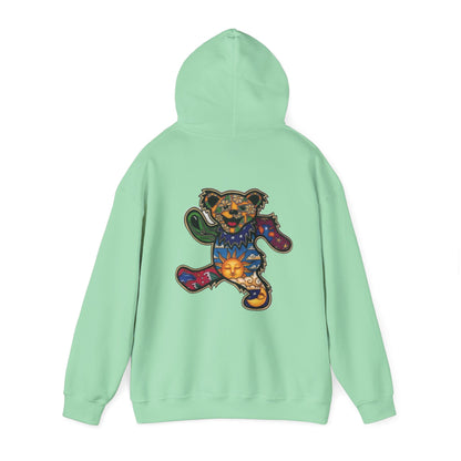 Grateful Dead - Patch Bear - Unisex Heavy Blend™ Hooded Sweatshirt