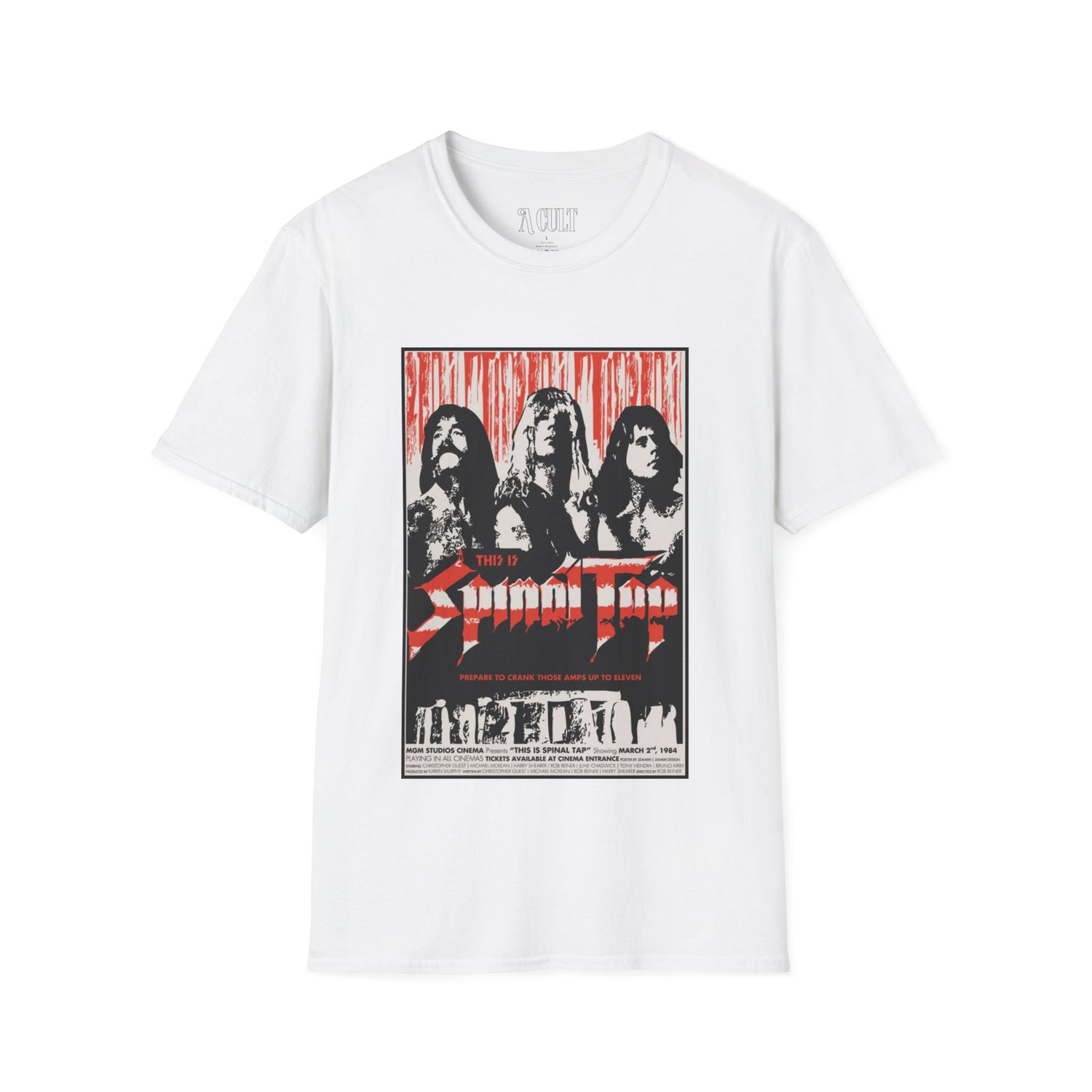 Spinal Tap - Amps Up - Unisex Soft-Style T-Shirt