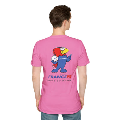 World Cup - France 1998 - Footix - Unisex Soft-Style T-Shirt