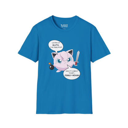 Pokemon - Jigglyrough - Unisex Soft-Style T-Shirt