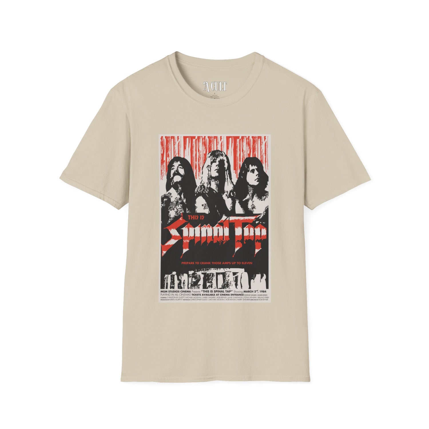 Spinal Tap - Amps Up - Unisex Soft-Style T-Shirt