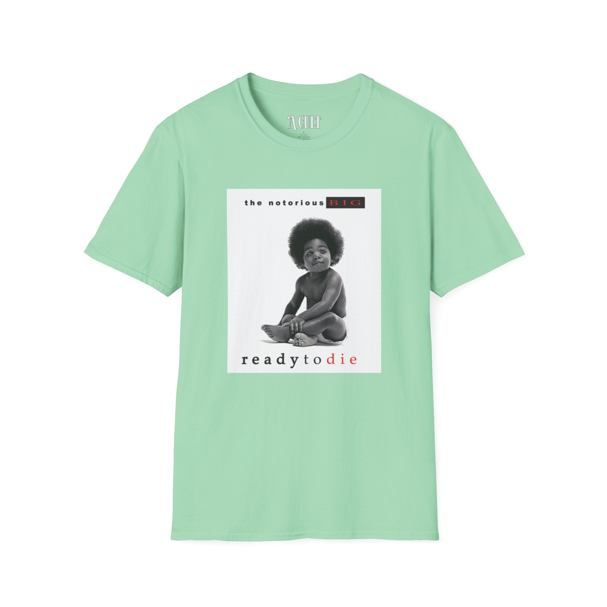 The Notorious B.I.G. - Ready to Die - Unisex Soft-Style T-Shirt